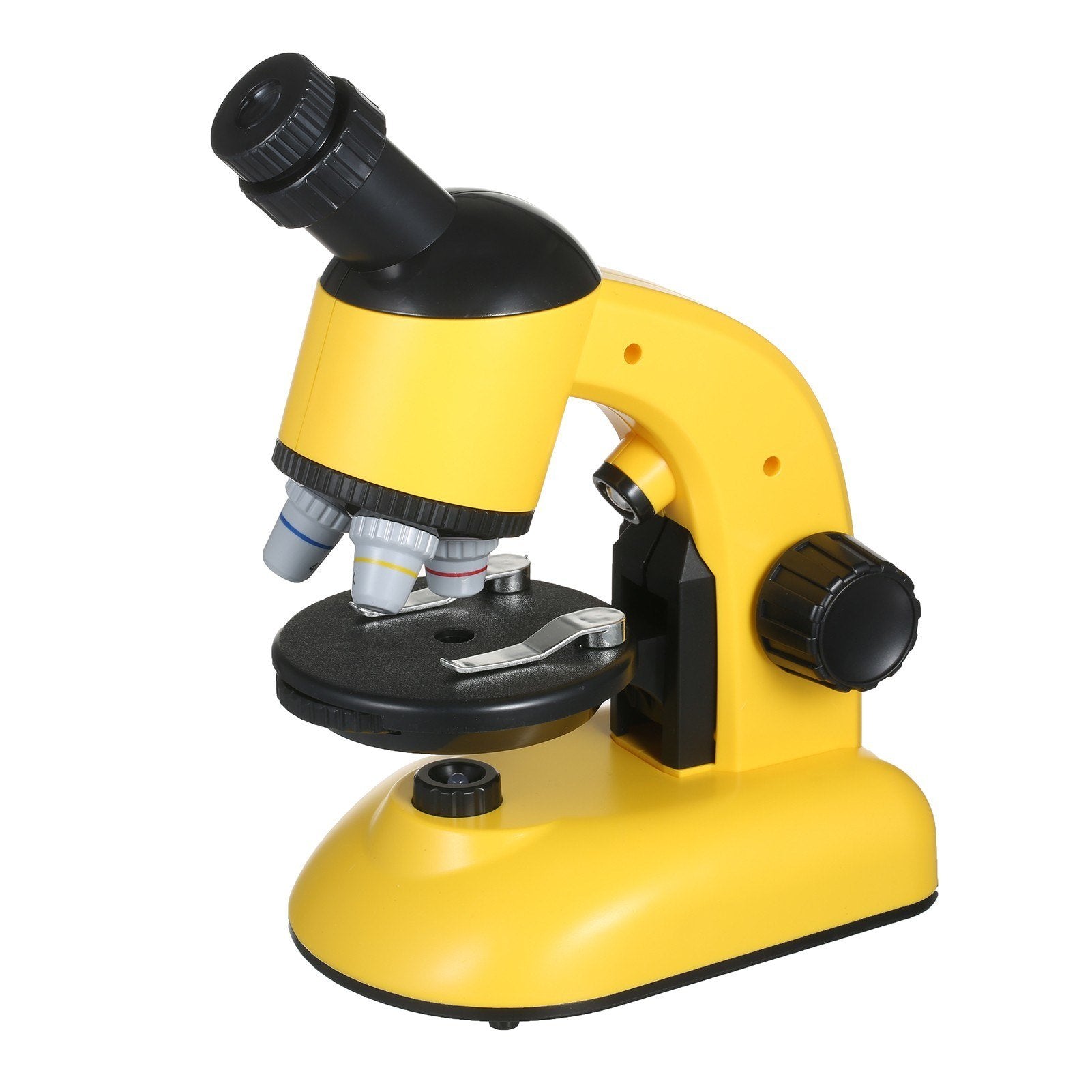 Kids Microscope Objects and Specimen Observation Magnification with Battery LED Light