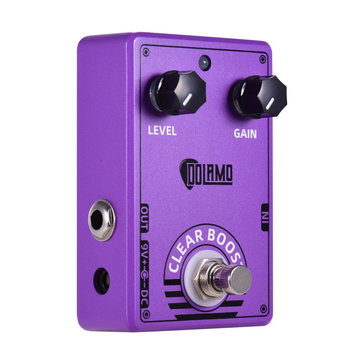 Clear Boost Guitar Effect Pedal Purple Effects True Bypass for Electric