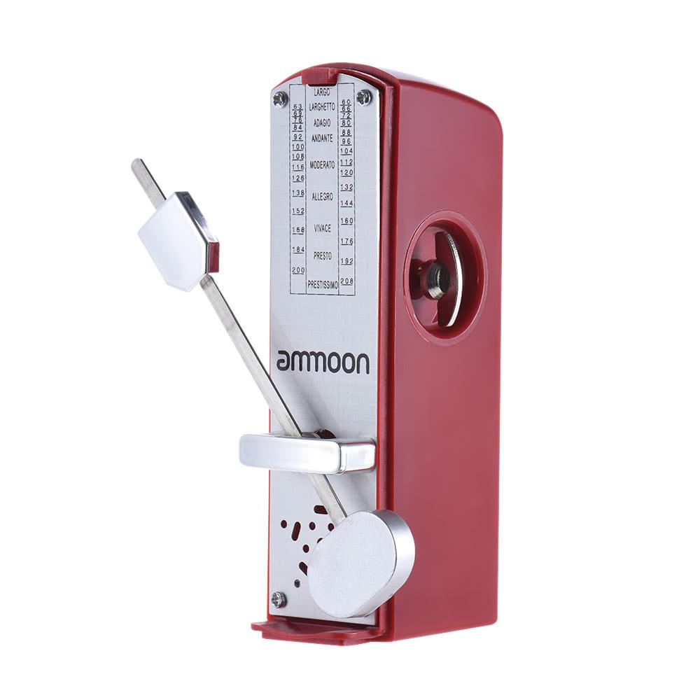 Portable Mini Mechanical Metronome Universal 11cm Height for Piano Guitar Violin Ukulele