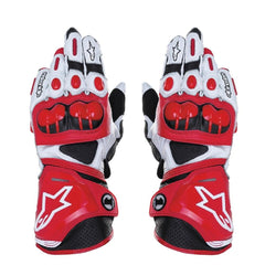 Racing Henuine Leather Motorbike Gloves