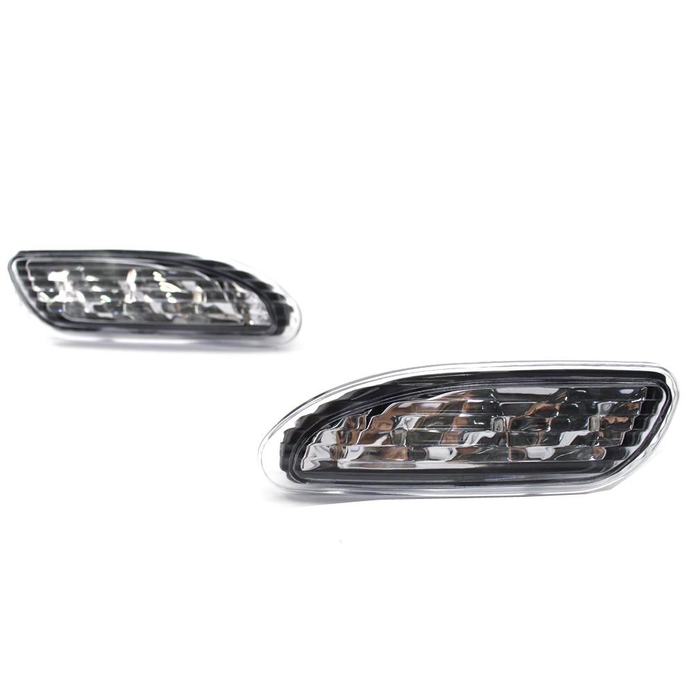 LED Side Marker Lights Lens Fender Turn Signal Light Lamp for Mercedes-Benz W203 2001-2007 2038200821